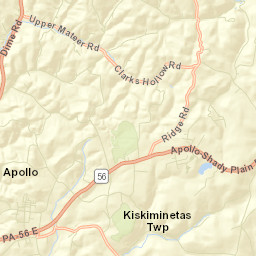 Orchard Hills Street Map