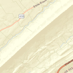 Mifflin County Street Map