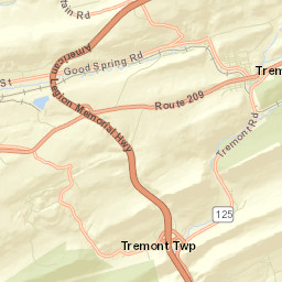 Tremont Street Map