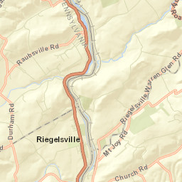Raubsville Street Map