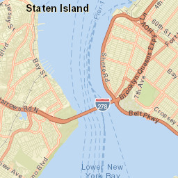 Stapleton New York Street Map