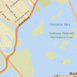 Seaside New York Street Map