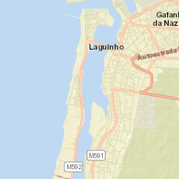 Gafanha da Encarnação Street Map