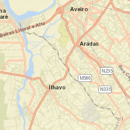 Ílhavo Street Map