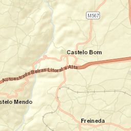 Castelo Bom Street Map