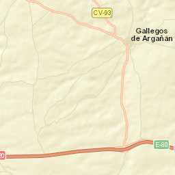 Gallegos de Argañán Street Map