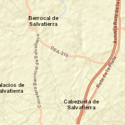 Berrocal de Salvatierra Street Map