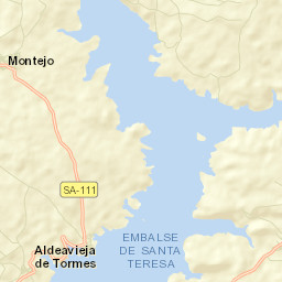 Aldeavieja de Tormes Street Map