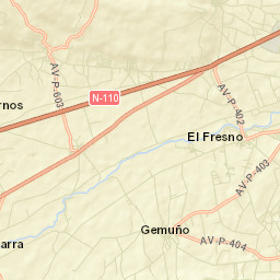 Muñopepe Street Map