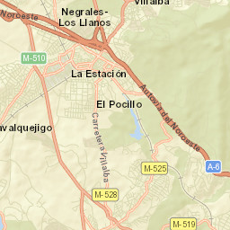 Collado-Villalba Street Map