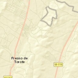 Fresno de Torote Street Map
