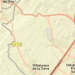 Valdeavero Street Map