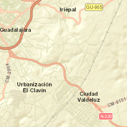 Guadalajara Street Map