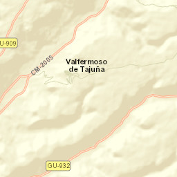 Valfermoso de Tajuña Street Map