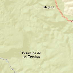 Peralejos de las Truchas Street Map