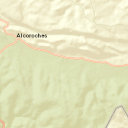 Alcoroches Street Map