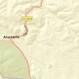 Alustante Street Map
