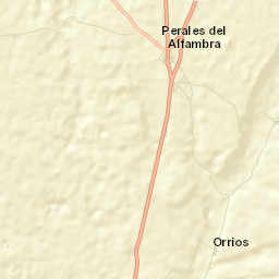 Perales del Alfambra Street Map