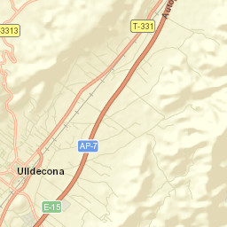 Ulldecona Street Map
