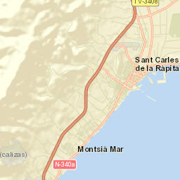Sant Carles de la Ràpita Street Map