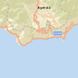 Conca dei Marini Street Map
