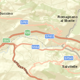 Scalo Romagnano al Monte Street Map