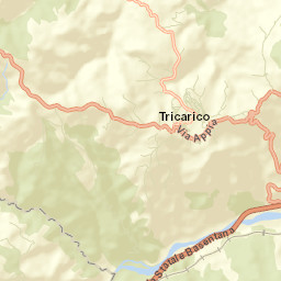 Tricarico Street Map