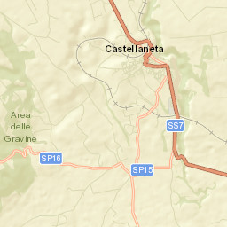Castellaneta Street Map
