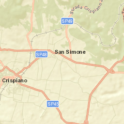 Crispiano Street Map