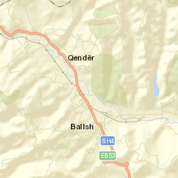 Ballsh Street Map