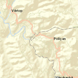 Bashkia Poliçan Street Map