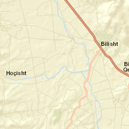 Bashkia Devoll Street Map