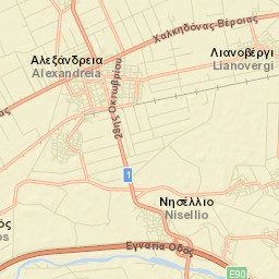 Alexándreia Street Map