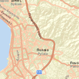 Kalamariá Street Map