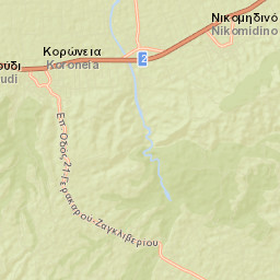 Gerakaroú Street Map