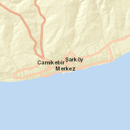 Şarköy İlçesi Street Map