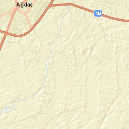 Ağdaş Street Map