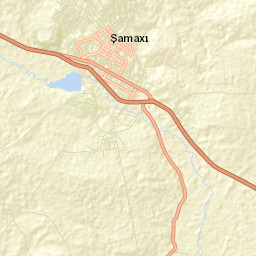 Shamakhi Street Map