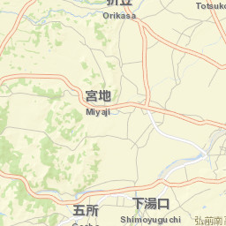 Hirosaki Shi Street Map