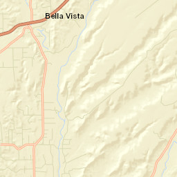 Frazier Corners California Street Map