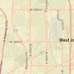 Oquirrh Street Map