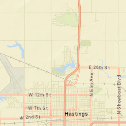 Hastings Street Map