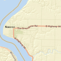 Nauvoo Street Map