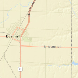 Bushnell Street Map