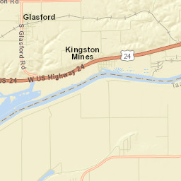 Glasford Street Map