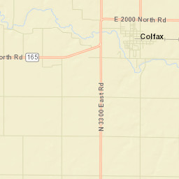Colfax Street Map