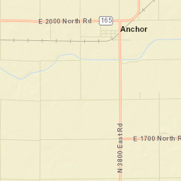 38019-38223 E 2000 North Rd Anchor Street Map