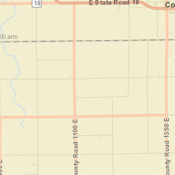 Converse Street Map
