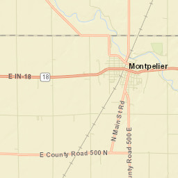 Montpelier Street Map