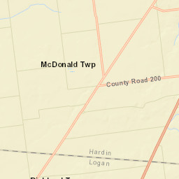 Yelverton Ohio Street Map